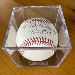 Signed Phil Niekro Baseball Atlanta Braves 1997 Rawlings Ball no COA